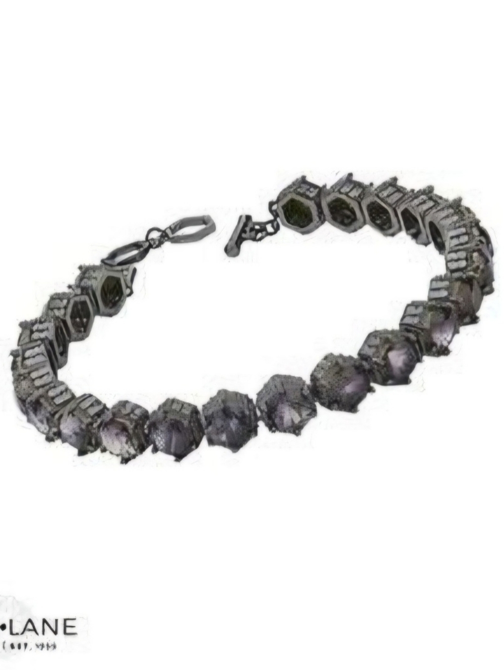 Park Lane Smoky Gray Honeycomb Bracelet – BNIB